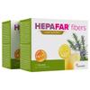 Detox Drink with Inulin, Lemon Juice, Fibers, Chicory, Rosemary - Liver Detox - Natural Refreshing Drink High in Fibre - 30 Sachets for 30 Days - Sensilab Hepafar Fibers view 1