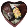 Luxury Heart Velvet Giftbox Hamper with Scarf Coffee Chocolate for Her Lover Woman Birthdays Anniversary Mother's Day Valentine's Day - Scarf, Coffee & Chocolate Red view 3