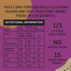 Bio&Me - Cocoa Hazelnut Gut-Loving Prebiotic Granola | Vegan , No Added Sugar | 6 x 360g view 3