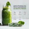 Organic Fresh Wheatgrass Shots | High Nutritional Content - Raw Wheatgrass Juice | Energy | Immune System | Performance | Digestion | Healthy Hair & Skin | 30 Shots Frozen | Britt's Superfoods view 4
