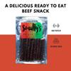 Smally's Biltong - Beef Snack Sticks, Jalapeno Flavour Droewors, High Protein Beef Snack, Traditional South African Air Cured Beef Sausage - 250g Pack view 3