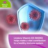 Lindens Vitamin D3 4000IU & MK7 K2 | 90 Tablets | UK Made | Immune Health, Bones, Teeth, Muscle, Blood Calcium Absorption | High Strength Vitamin D & K2 Supplement | 3 Months Supply | Vegetarian view 4