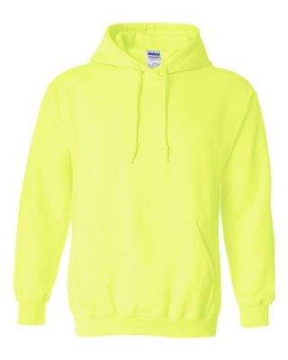 Heavy Blend 8 oz. 50/50 Hood (G185), Safety Green, XX-L
