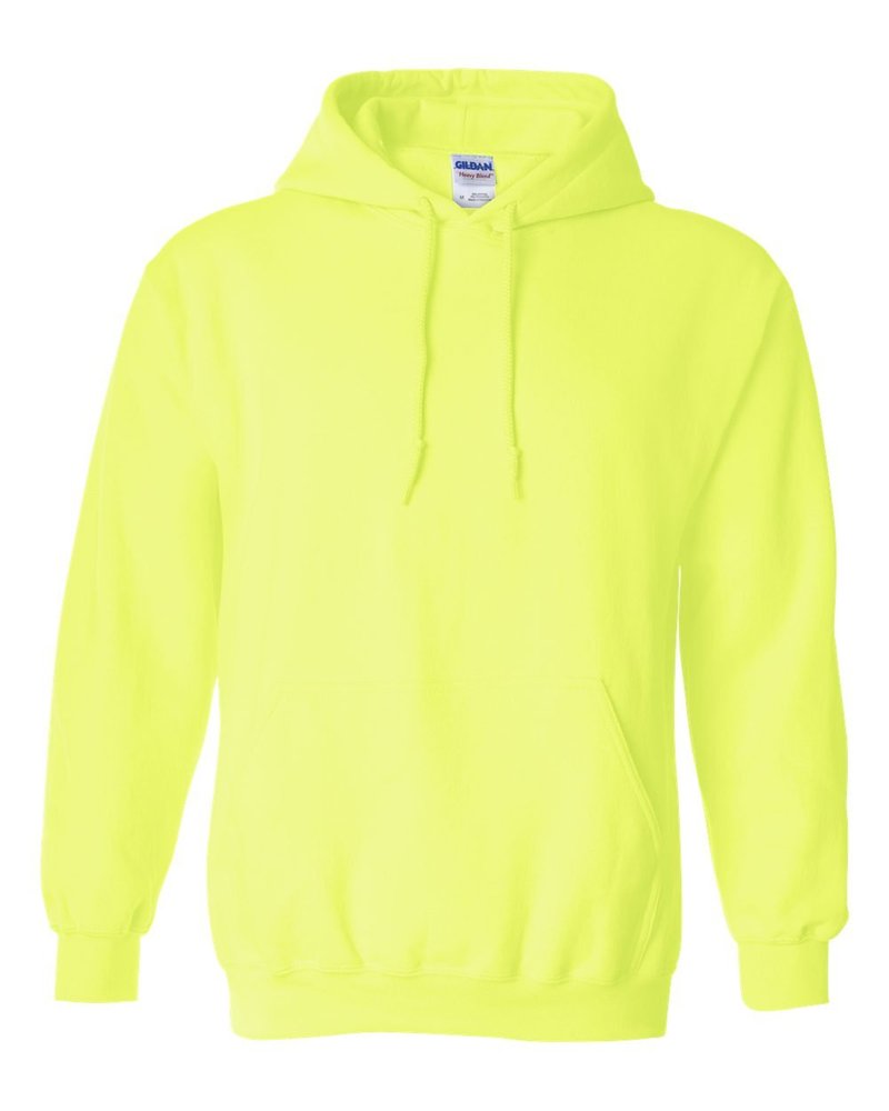Heavy Blend 8 oz. 50/50 Hood (G185), Safety Green, XX-L