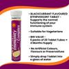 Vitamin Store Immunity Complex Effervescent Tablets, Blackcurrant Flavoured, Suitable for Vegetarians, 6 Packs of 20 view 2