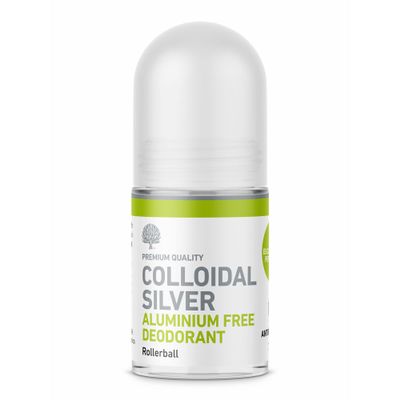 Nature's Greatest Secret All Natural Premium Quality Aluminium Free Antibacterial All Natural Colloidal Silver Deodorant (Pine, Eucalyptus & Peppermint) 50ml