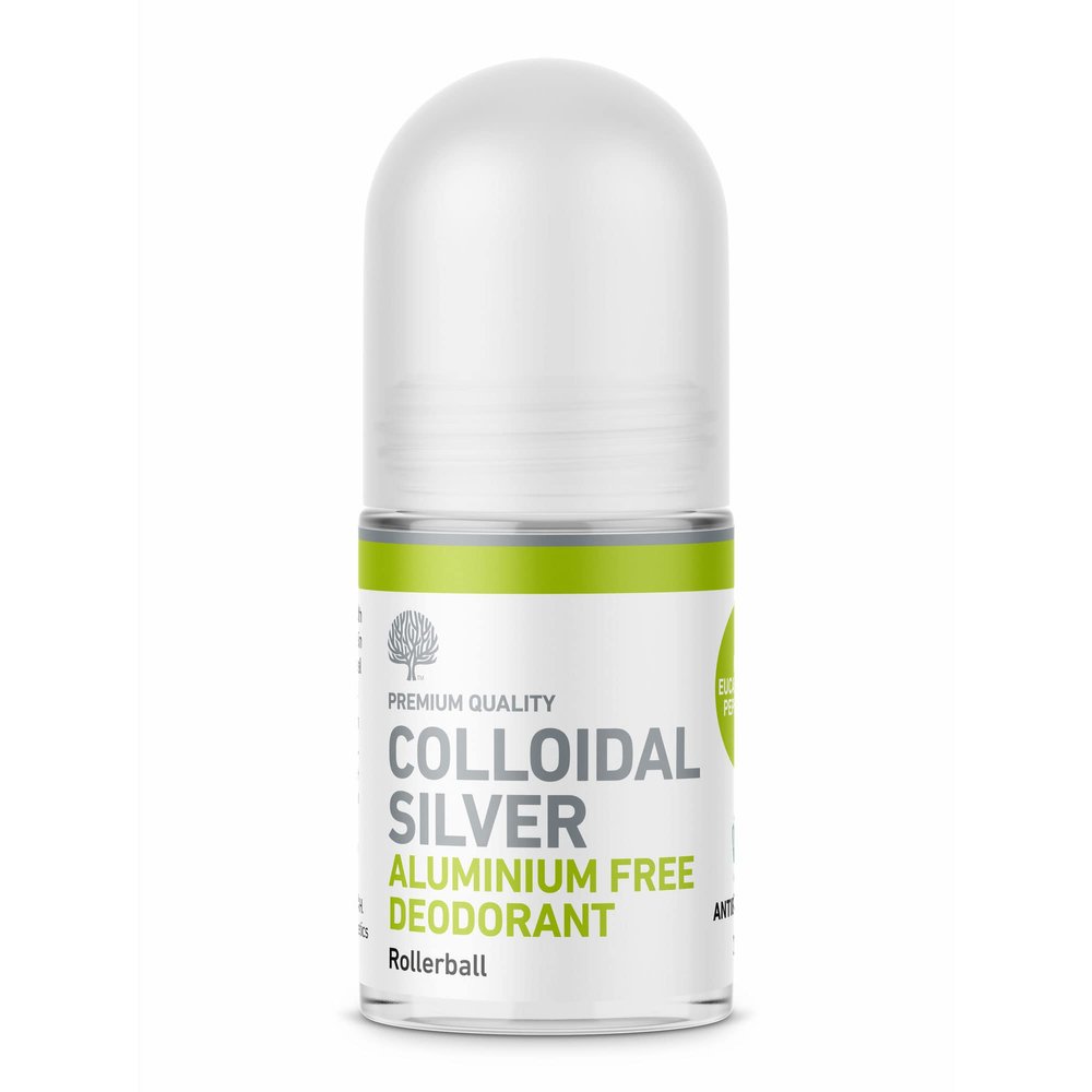 Nature's Greatest Secret All Natural Premium Quality Aluminium Free Antibacterial All Natural Colloidal Silver Deodorant (Pine, Eucalyptus & Peppermint) 50ml