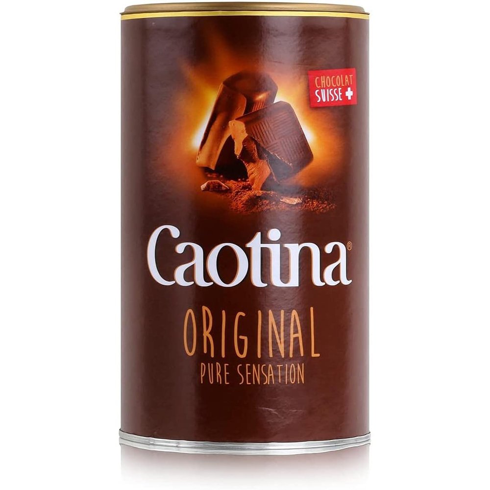 Caotina Hot Milk Chocolate Powder 500G (Original) | Cocoa Powder Suitable for Baking And Drinking | Authentic Swiss Chocolate Drink - imported by DFB