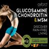 Award Winning Glucosamine and Chondroitin High Strength Tablets with MSM | Made in The UK | Glucosamine Sulphate with Chondriotin, MSM Powder, Collagen, Citrus Bioflavonoid & Ginger Root | 300 Tablets view 2