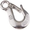 MarineNow Stainless Steel 316 Eye Chain Grab Slip Hook with Latch 1/4", 5/16", 3/8", 1/2" Choose Quantity (1/4", 10-Pack) view 1