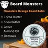 Beard Monsters Beard Balm For Men 50ml | Mens Leave In Beard Conditioner | Natural Beard Care (Chocolate Orange) view 4