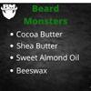 Beard Monsters Beard Balm For Men 50ml | Mens Leave In Beard Conditioner | Natural Beard Care (Oriental Oud) view 3