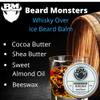 Beard Monsters Beard Balm For Men 50ml | Mens Leave In Beard Conditioner | Natural Beard Care | Premium Mens | Beard Softener Grooming (Whisky Over Ice) view 2