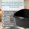 TENLITE [Set of 2 High Grade Rectangular Washing Up Bowl | Dish washing Bowl, Kitchen Basin Sink Bowl Approx 12 Litre | 39 x 32 x 16 cm (Midnight Black) view 3