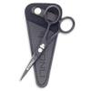 STONLI 4.5 inches Beard and Moustache Scissors - Nose Hair Trimming Stainless Steel Scissors, Safety Use for Eyebrows & Ear Hair view 1