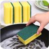 Hampine Pack of 4 Sponge Scourers for Kitchen, Households, Dishes & Bathroom, Non Scratch Scourer Dish Pads, Dual-Sided Scrubber Sponge view 2