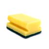Hampine Pack of 4 Sponge Scourers for Kitchen, Households, Dishes & Bathroom, Non Scratch Scourer Dish Pads, Dual-Sided Scrubber Sponge view 4
