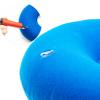 2pcs Inflatable Donut Ring Cushion 40cm with Inflator Pump for Hemorrhoid Treatment Seat Coccyx Tailbone Pillow Perineum Pain Pregnancy Childbirth Prostatitis Wheelchairs Car (light blue + Red) view 3