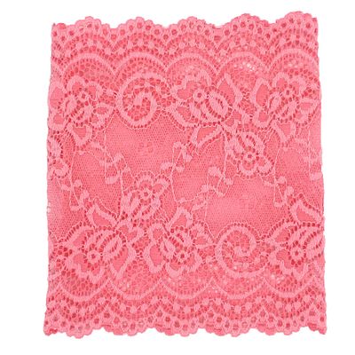 Unlined or Lined TPN Picc Line Lace Sleeve Cover for Chemo, Diabetes Freestyle Libre (CORAL PINK 6" LONG)