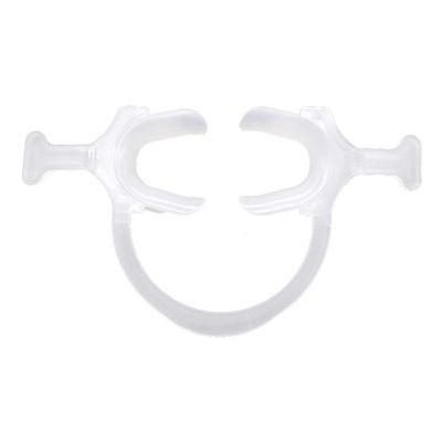 2Pcs Dental Teeth Whitening/Photography Cheek Retractors with Tabs,Orthodontic Mouth Retractor Mouth Opener,Disposable Dental Lip Cheek Retractor for Mouthguard White,Autoclavable (Large x 2)