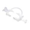 2Pcs Dental Teeth Whitening/Photography Cheek Retractors with Tabs,Orthodontic Mouth Retractor Mouth Opener,Disposable Dental Lip Cheek Retractor for Mouthguard White,Autoclavable (Large x 2) view 3