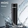 Mini Portable Electric Shaver, IPX7 Waterproof Cordless Pocket, Electric Razor for Men, Rechargeable Electric Rotary Shaver, Wet and Dry Use Rotary Men's Shaver for Traveler (Blue) view 3