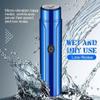 Mini Portable Electric Shaver,IPX7 Waterproof Cordless Pocket Razor,USB Rechargeable Rotary Razor, Wet and Dry Use Rotary Men's Shaver for Traveler (Black) view 3