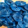 1KG Blue Liquorice Wheels - Blue Sweets - Baby Shower - Gender Reveal - Cake Making - Blue Raspberry Flavoured Liquorice view 2