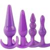 Chenjie8 4-Piece Set of Super Soft Flexible Products for Bedroom, Bathroom, Park, Game Party for Beginners(Color:Purple) view 1