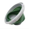SAMMART Collapsible Bucket (Grey/Dark Sea Green, 5.5L - Round) view 3