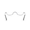 KoKoBin Half Frame Reading Glasses Spring Hinges for Men Women Slim Half Moon Lens Readers Metal Semi Rimless eyewear (Purple, 3.00) view 3