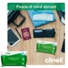 Clinell BCW84 Universal Cleaning and Disinfectant Wipes for Surfaces - 84 Wipes - Multi Purpose Wipes, Kills 99.99% of Germs, Effective from 10 Seconds, White view 2