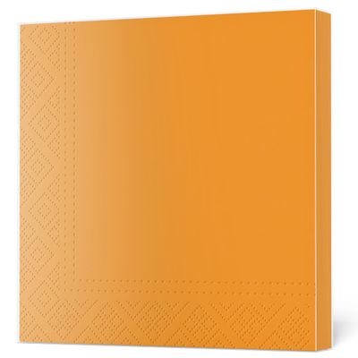 3-Ply Decorative Tissue Paper Napkins Serviettes for Decoupage Lunch 33cm x 33cm - Pack of 20 (Sunflower Yellow)