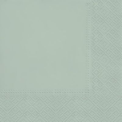3-Ply Decorative Tissue Paper Napkins Serviettes for Decoupage Lunch 33cm x 33cm - Pack of 20 (Sage)