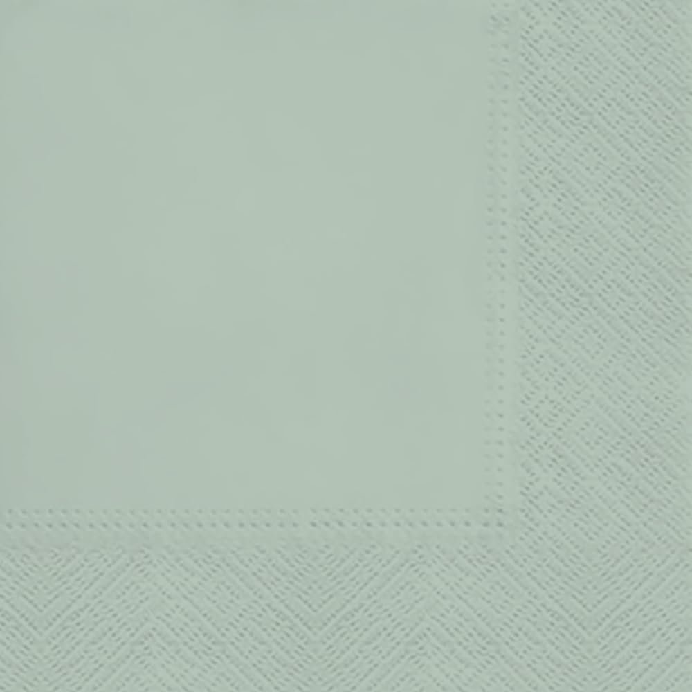 3-Ply Decorative Tissue Paper Napkins Serviettes for Decoupage Lunch 33cm x 33cm - Pack of 20 (Sage)