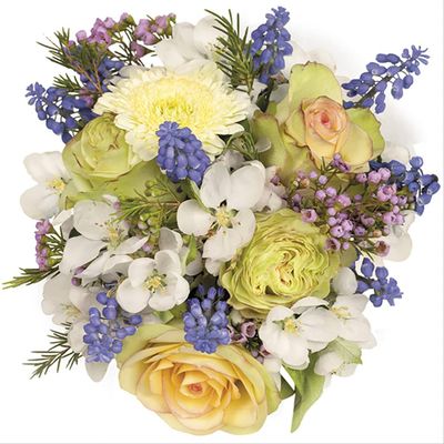 3-Ply Spring Flower Tissue Paper Napkins Serviettes for Decoupage Lunch 33cm x 33cm - Pack of 20 (Spring Mix Composition)