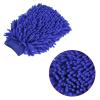 sourcing map Microfiber Soft Chenille Wash Mitten Double Sided Large Dusting Gloves for House Cleaning, Dark Blue view 4