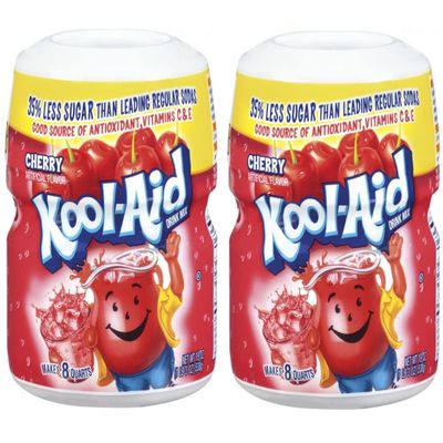 Kool-Aid Sweetened Cherry 19Oz (538g) - Pack of 2