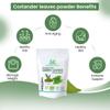 Herbal Magic's Organic Curry Leaf Powder, Karipatta, Nutty Aroma, Must Have in South Indian Cooking - Free from Fillers & Preservatives - of&UK Organic Certified (100g (Pack of 1)) view 3