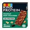KIND Protein Bars, Gluten Free Snack Bars, Hazelnut Dark Chocolate, High Fibre, Healthy Snack, Source of Protein, Multipack 12 x 50g,Packaging may vary view 1