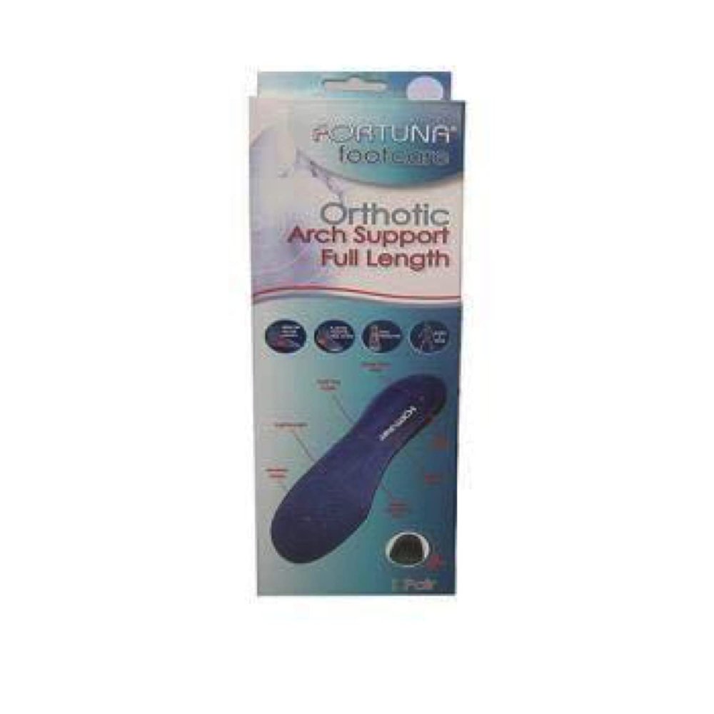 2022 Fortuna Orthotic Arch Support Full Length (Large)