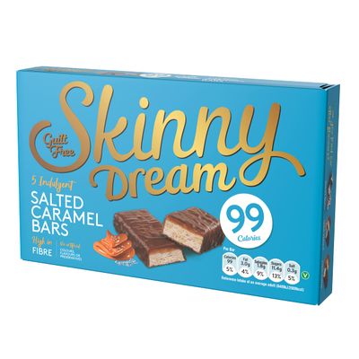 Skinny Dream Salted Caramel 10x5x25g