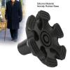 Crutch Tips Cane Tips 6 Pillar Nonslip Rubber 19mm Protector Walking Hiking Sticks Outdoor Sporting Ferrule view 2
