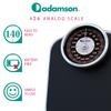 Adamson A26 Medical-Grade Scales for Body Weight - New Version - Up to 350 lb Anti-Skid Surface Extra Large Numbers - Professional High Precision Bathroom Scale Analog - Durable with 20-Year Assurance view 2