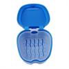 LILIYUAN Denture Bath Case Cup Box Holder Storage Container With Strainer Basket For Travel Cleaning view 1