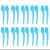 Anawakia Non-slip holder for glasses temples, non-slip glasses, ear grip, hook, 20 pairs of silicone glasses retainers, glasses temple holder, lightblue, M view 1