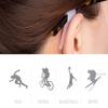 Anawakia Non-slip holder for glasses temples, non-slip glasses, ear grip, hook, 20 pairs of silicone glasses retainers, glasses temple holder, lightblue, M view 4