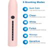 Electric Toothbrush, Ultrasonic Electric Toothbrush - 42,000 VPM 6 Modes, 3pcs Replacement Brush Heads, USB Rechargeable Smart Electronic Toothbrush for Adults, IPX7 Waterproof view 2