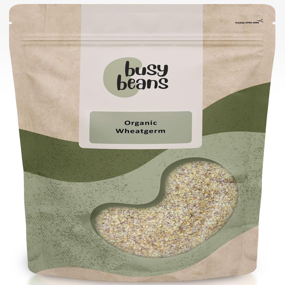 Organic Wheatgerm - Certified Organic - by Busy Beans Organic (1kg)