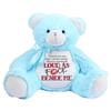 Getagift There's No One Else I Would Rather Have Snoring Loud as Fu*k Beside Me Birthday Valentines Day Him Her Wife Husband Soft Toys, Teddy Bear. (Teddy Blue) view 1